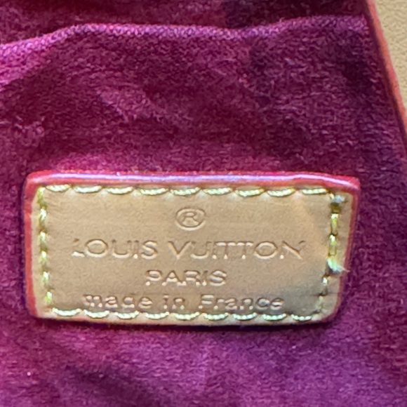 Designer Inspired Classic Monogram Shoulder Bag in Brown and Tan - Picture 8 of 16